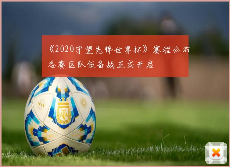 《2020守望先锋世界杯》赛程公布 各赛区队伍备战正式开启